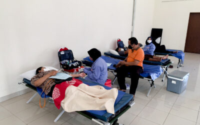 Aksi Donor Darah dalam Rangka HUT Gereja