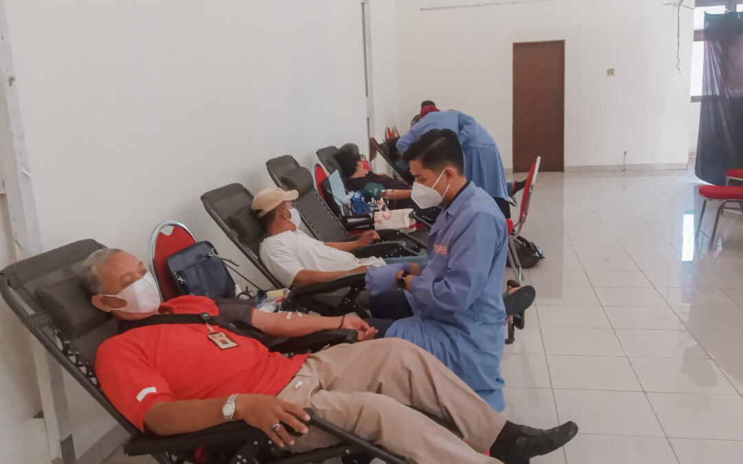 Aksi Donor Darah bersama PMI Yogyakarta dan Mahasiswa FTI UAJY