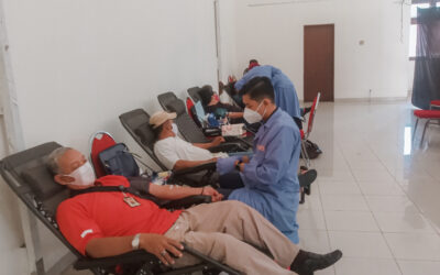 Aksi Donor Darah bersama PMI Yogyakarta dan Mahasiswa FTI UAJY