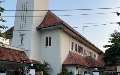 Kunjungan dari Misdinar Maria Bunda Allah
